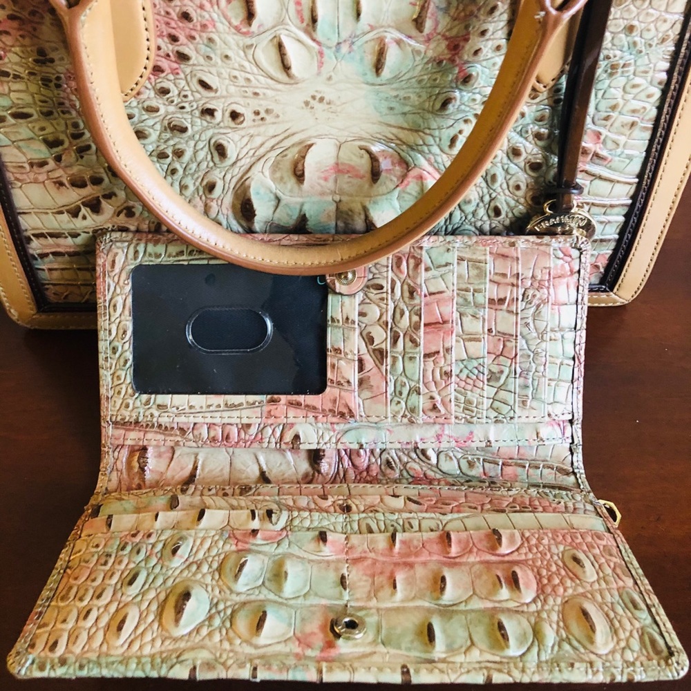 Brahmin Sahara Amal Pattern Wallet.